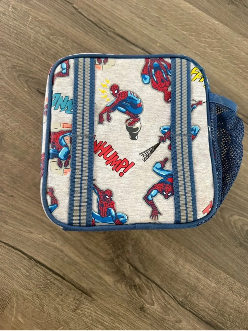 Pottery Barn Kids Backpack with Spider Hero Design and matching lunch box